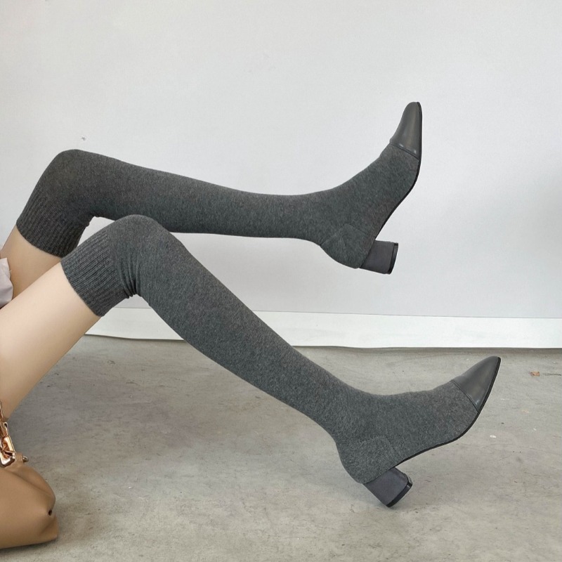 Sock Boot Women - Sapatos de meia alta até o