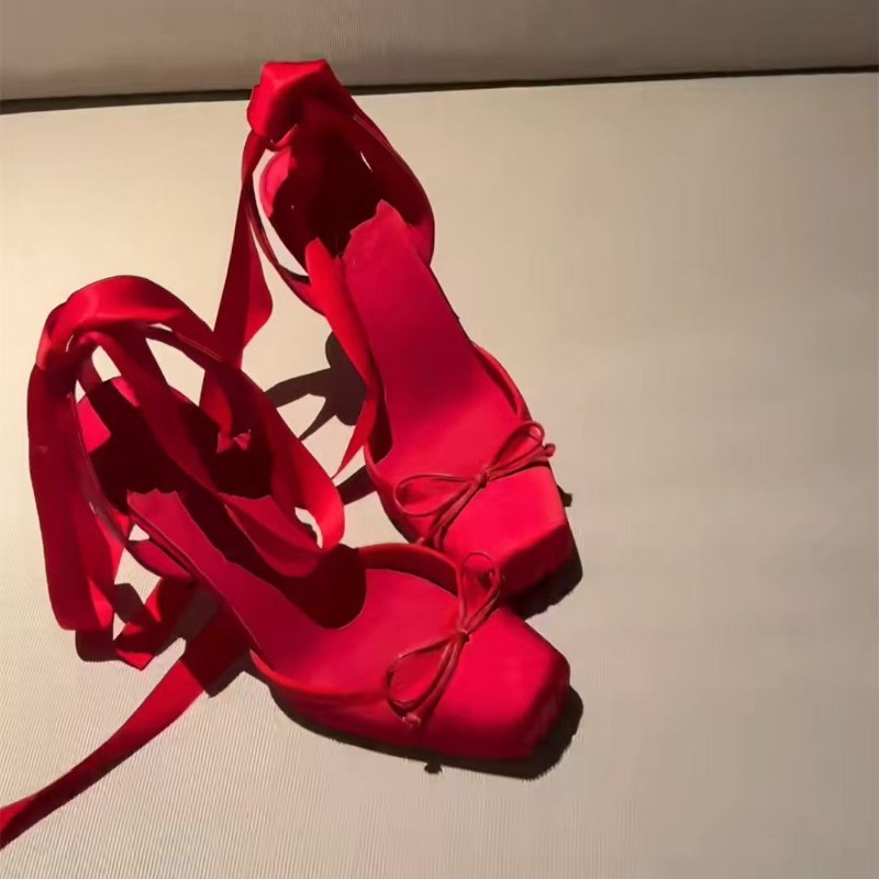 Sapatos de Salto Alto Vermelho - Women'S Shoes Quality avaliação e preço