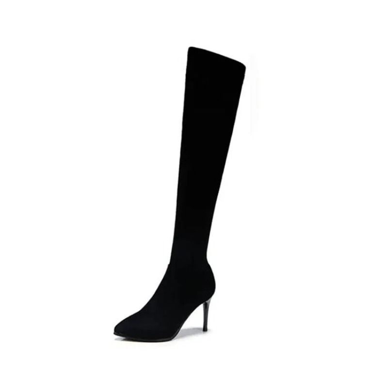 Botas femininas sensuais, acim - Sock Boot Women avaliação e preço