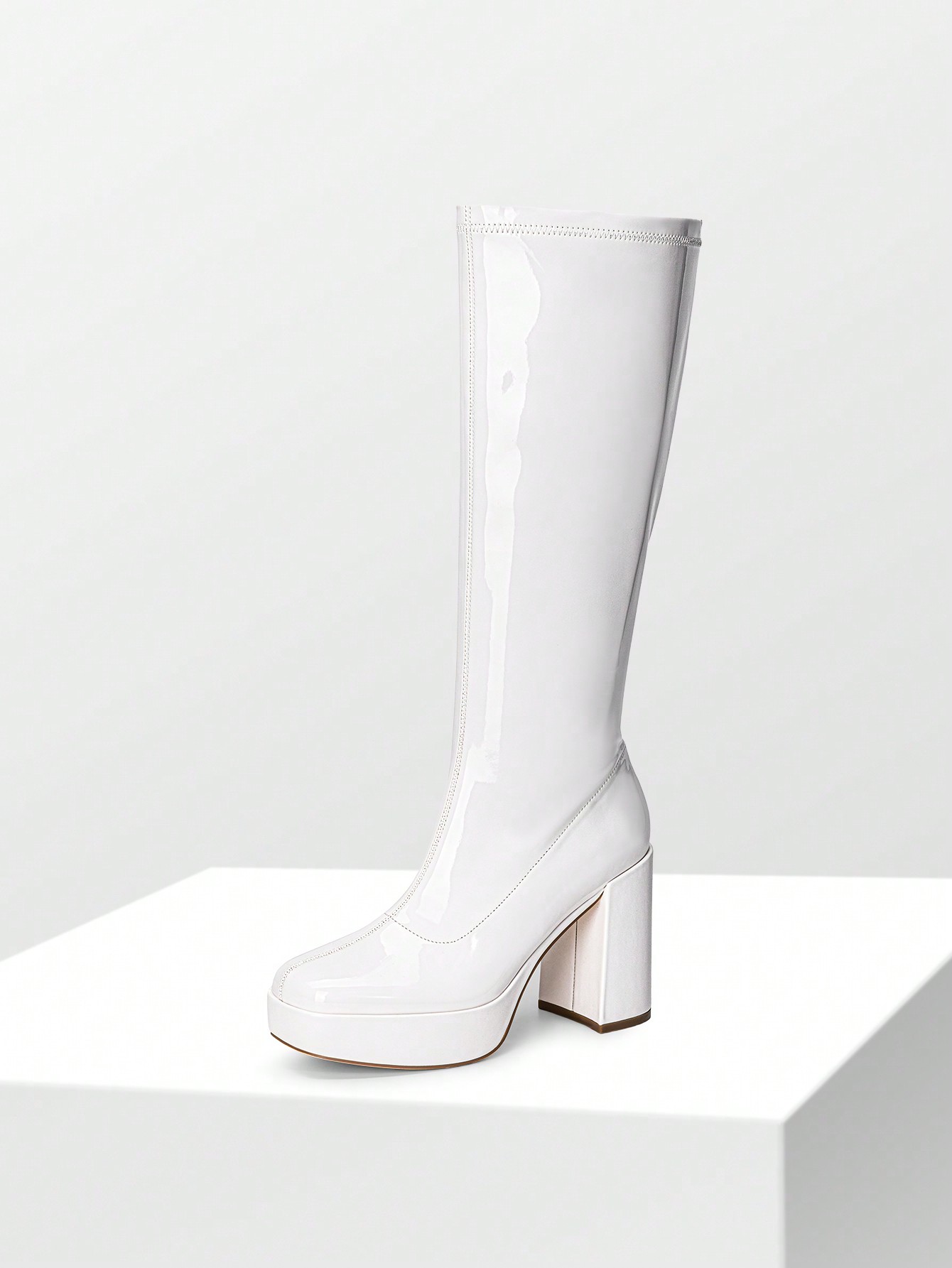 Botas femininas de cano alto e - Sock Boot Women avaliação e preço