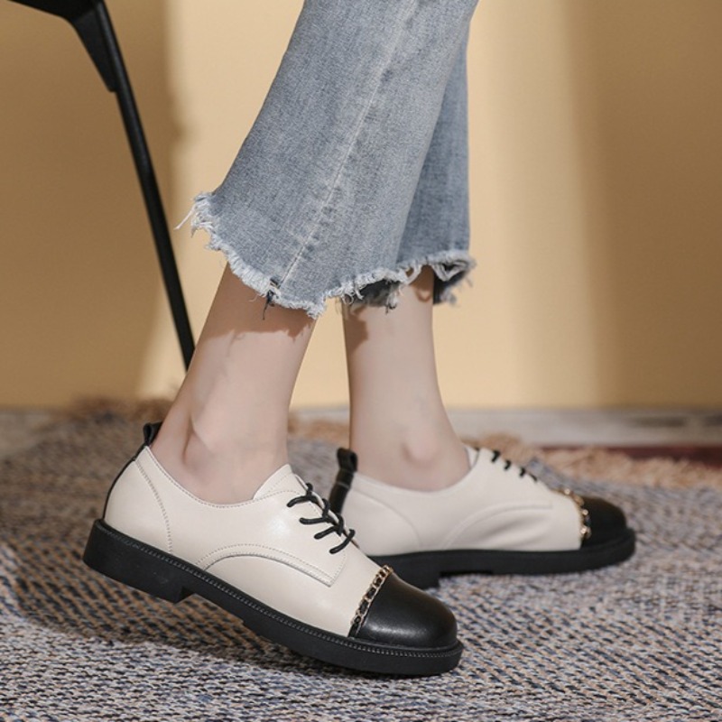 Novos sapatos retrô femininos, - Oxford Lace Up Women avaliação e preço